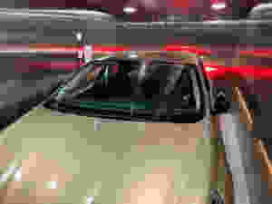 Having wedged my car through a tiny gated entrance, I am now in a tiny car elevator in my tiny car. What could be better?