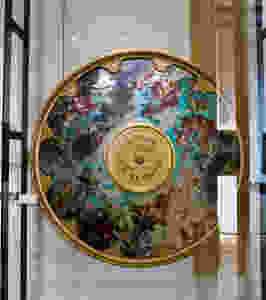 a study for the academic painting by Jules-Eugene Lenepveu, now hidden under the Chagall ceiling