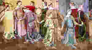 happy dancing figures on the "good" side