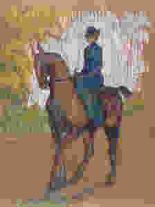 Toulouse-Lautrec, Side-saddle, 1899