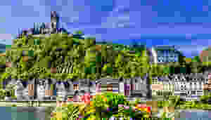 Cochem Germany, topped by Reichsburg Castle