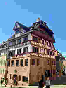 the Albrecht Durer Museum, one of the few surviving medieval homes in Nuremberg