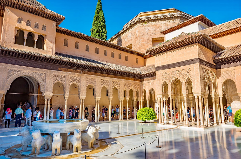 Courtyard of the Lions in the Nasrid Palaces