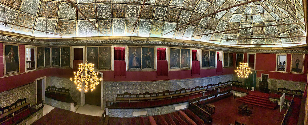 panoramic shot of the Great Hall of Acts