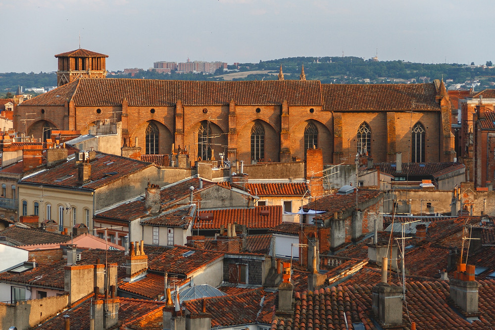Toulouse France, a delightfully rose hued city in southwest France