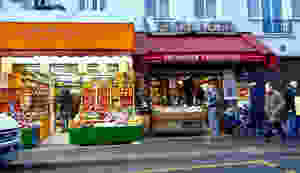 shops on the Rue des Martyrs