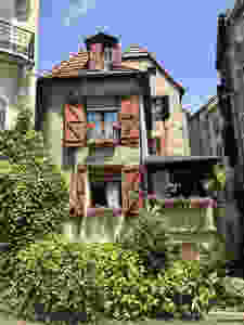 pretty medieval house in Pau France