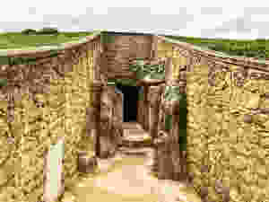 entrance to the dolmen of Viera in Antequera