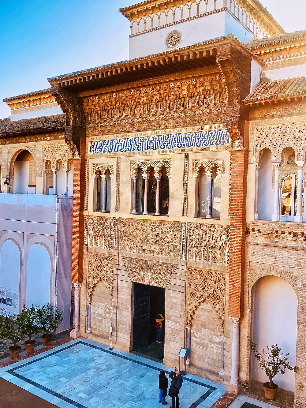 entrance to Pedro's Palace at Seville's Royal Alcazar