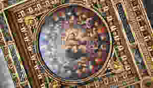 Cosimo I as the center of the universe in the Hall of 500