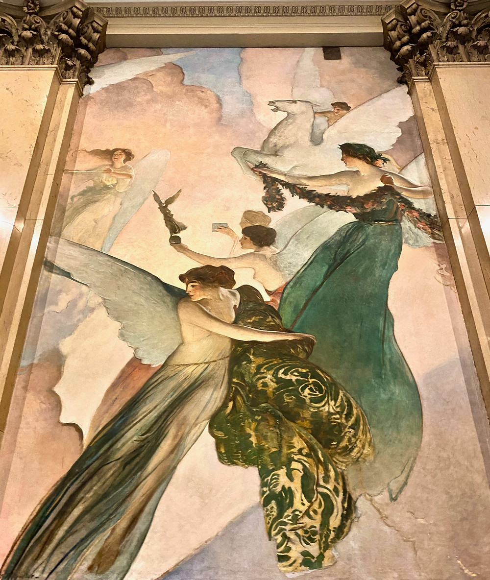 detail from the Crowning of Labor