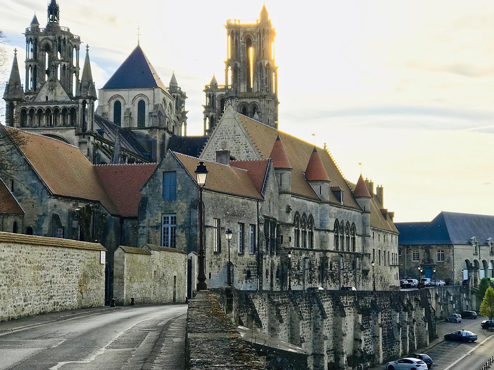 the medieval village of Laon France
