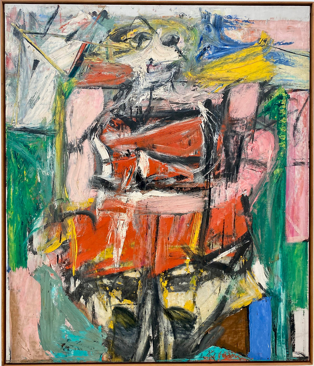 Willem de Kooning, Woman VI, 1953