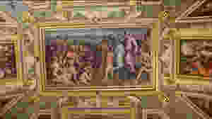 frescos in the Leo X room of the Palazzo Vecchio
