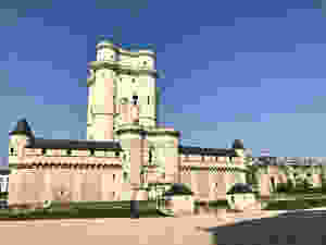 the 14th century Chateau de Vincennes, outside Paris