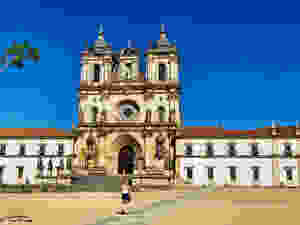 Alcobaça Monastery in Portugal, outside Lisbon