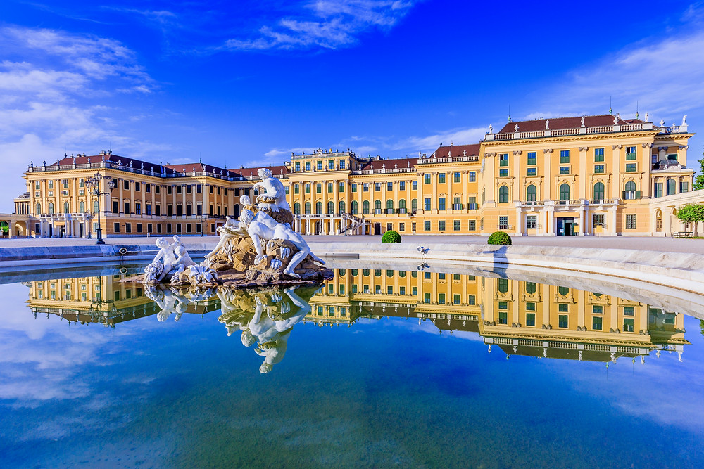 Schonbrunn Palace in Vienna