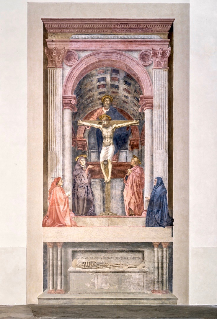 Masaccio, The Holy Trinity, 1424