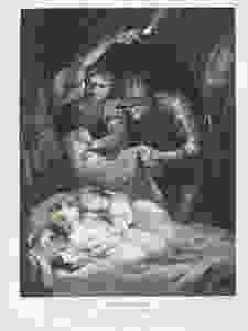 The Murder of the Princes, Shakespeare Gallery / Richard III, Act IV, Scene III, in the British Museum