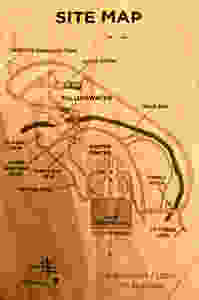 the site map for Fallingwater, given to you when you check in