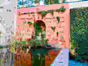 a grotto in the Alcazar Gardens