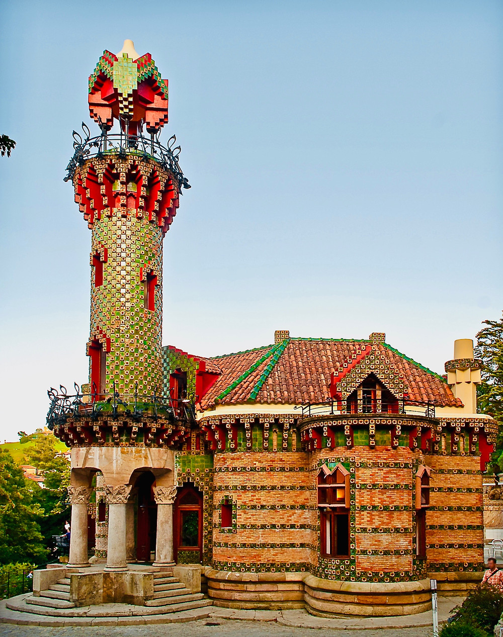 Gaudi's villa, El Capricho, in Comillas Spain