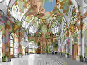 the gorgeous White Hall of the Wurzburg Residenz