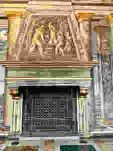 fireplace in the Room of Perspectives