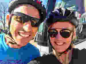 ready for our day of cycling in the Wachau Valley