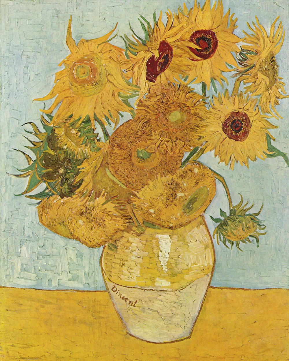 Vincent Can Gogh, Sunflowers, 1888
