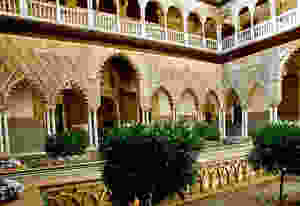 Courtyard of the Maidens in the Alcazar