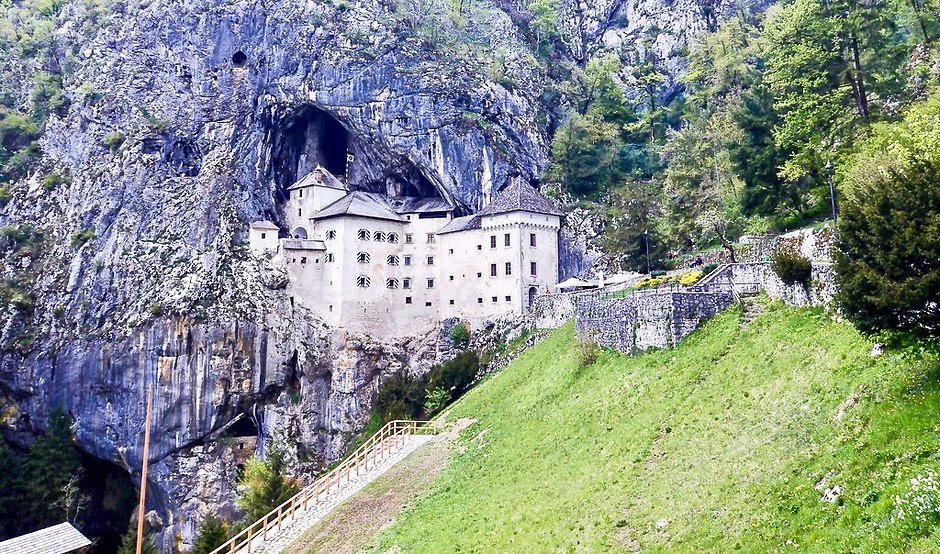 Predjama Castle outside Piran