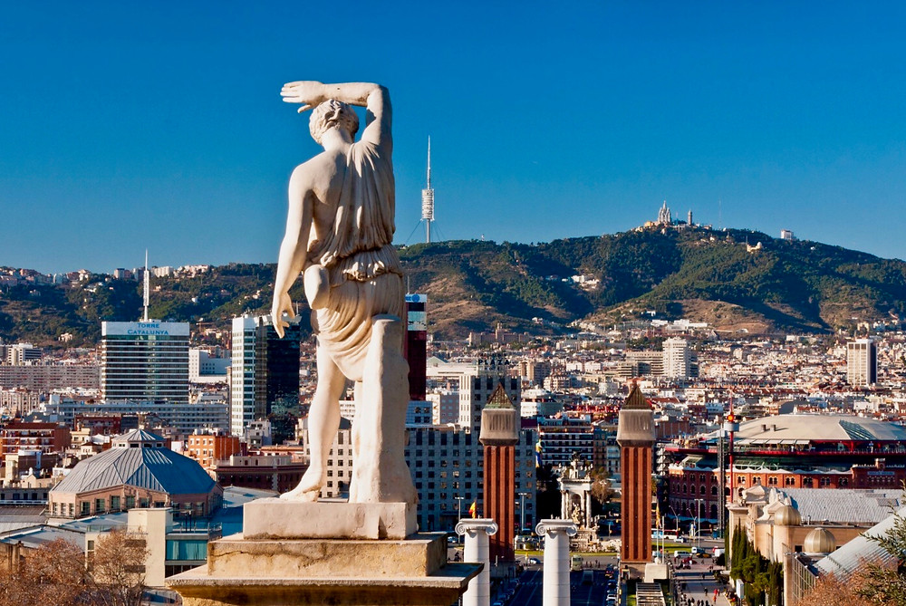view from Montjuic