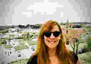 me enjoying the views over Osuna on a quiet Sunday in February