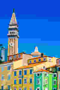 the bell tower of St. George Cathedral
