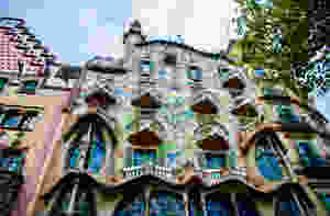 the exterior facade of the dragon building