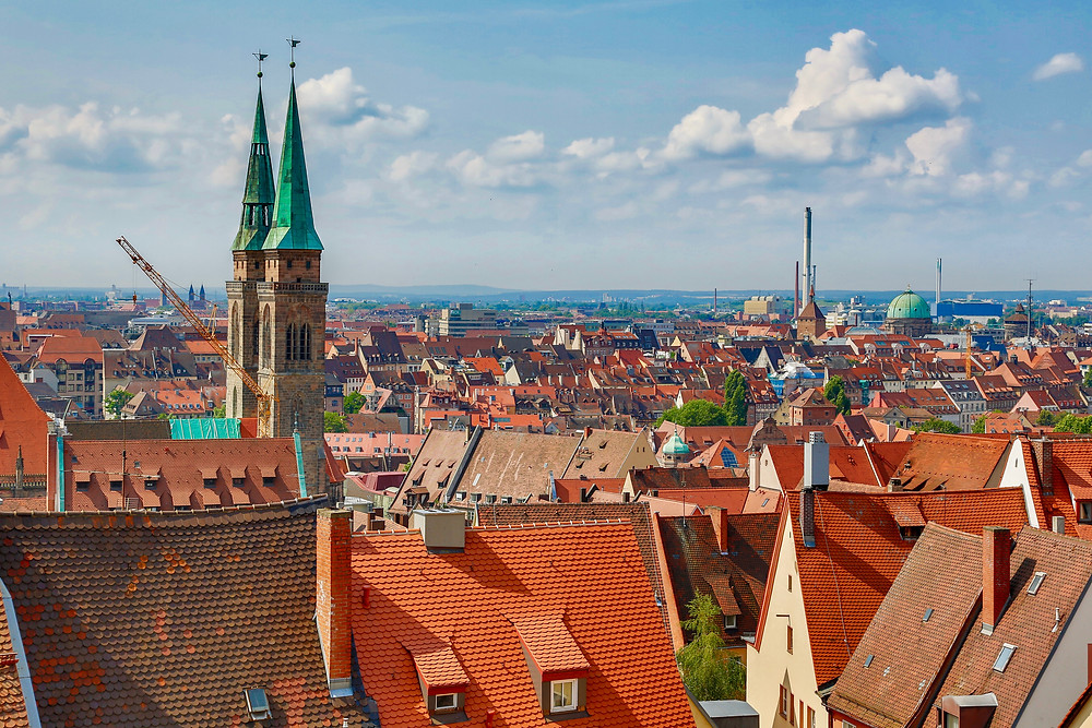 great views from Nuremberg Castle -- the best viewpoint in the city and an unmissable site