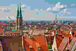 great views from Nuremberg Castle -- the best viewpoint in the city and an unmissable site