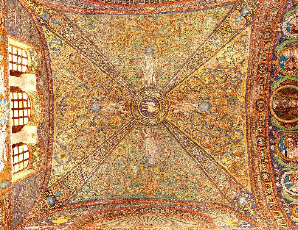 mosaics in San Vitale
