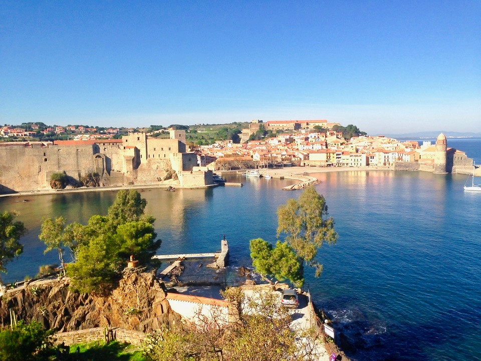 the village of Collioure near Spain