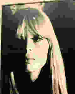 photo of Nico from the Chelsea Girls film at the Warhol Museum
