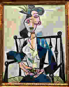 Pablo Picasso, Dora Maar, 1941 -- on display at the Munich Pinakothek der Moderne