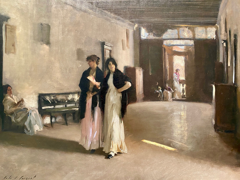 John Singer Sargent, Venetian Interior, 1880-82