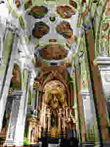 frescos in the church of Klosterneuburg Abbey