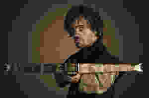 Tyrion killing his father Tywin with a crossbow at the end of Season 4 of Game of Thrones