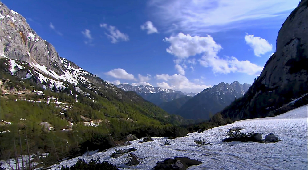 Julian Alps in Slovenia