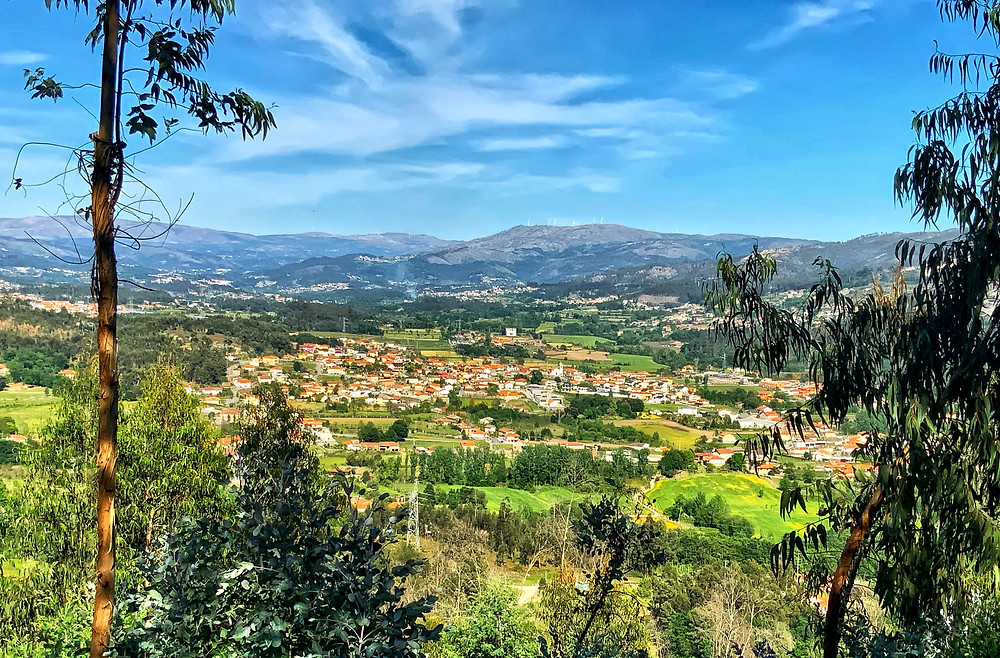 the views over the countryside in Citânia de Briteiros