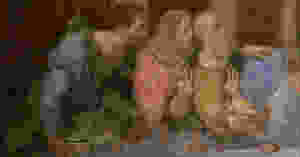 detail of Leonardo da Vinci's The Last Supper