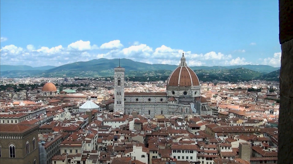 view from the Tower of Arnolfo