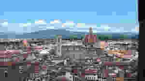 view of the Duomo from the Tower of Arnolfo